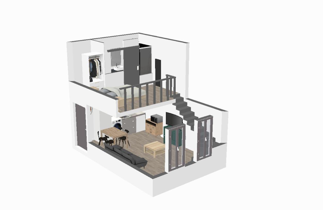 Апартаменти Grand Duplex Centre - Gare Тулуза Екстер'єр фото